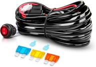 🔌 the complete nilight off road atv/jeep led light bar wiring harness kit with 40 amp relay, on/off switch - ultimate power and control логотип