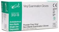 🧤 large vinyl powder-free exam gloves - 100/box, ideal for medical use logo