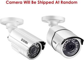 img 2 attached to ZOSI 1080P 2.0MP HD 1920TVL Hybrid 4-in-1 TVI/CVI/AHD/960H CVBS CCTV Security Camera Indoor Outdoor, 🎥 80ft Night Vision, Aluminum Metal Cam, For 960H, 720P, 1080P, 5MP, 4K Analog Surveillance DVR (White)