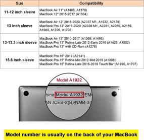 img 3 attached to Allinside 11-12&#34 Laptop Accessories and Bags, Cases & Sleeves