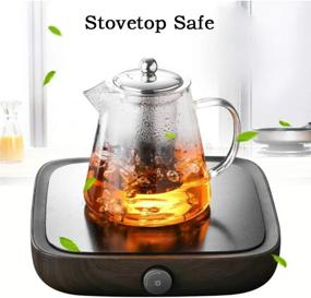 img 3 attached to ☕ Discover the Perfect Combination of Tea Brewing with Teapot Infuser Kettle Stovetop Blooming: Enhance Your Tea Ritual