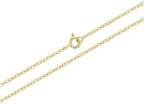 img 3 attached to 👼 Exquisite Gold Plated Cross Pendant Necklace for Babies and Toddlers - Safe & Comfortable for Sensitive Skin - 16" Length