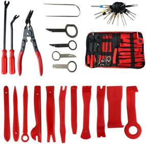 img 4 attached to 🛠️ Complete Car Trim Removal Tool Set with Terminal Removal Tools and Storage Bag - HYDDNice 31pcs Car Panel Removal Tools Kit