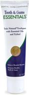 dental herb co. - essentials toothpaste: flouride-free herbal formula for complete oral care (4 oz.) logo