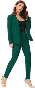 img 1 attached to 👚 SheIn Women's Blazer with Pockets - Clothing for Women in Suiting & Blazers