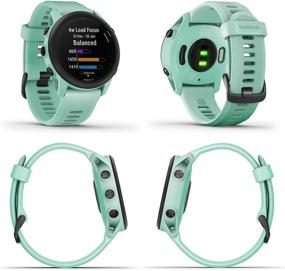 img 2 attached to 🏃 Гармин Forerunner 745 GPS беговые часы и триатлон Smartwatch Neo Tropic Bundle с наушниками Wearable4U Black Earbuds и чехлом для зарядки Power Bank Case