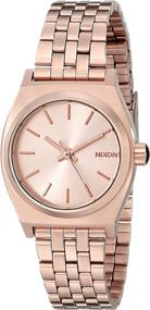 img 4 attached to ⌚ Часы Nixon Women's Stainless Steel Small Time Teller