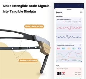 img 3 attached to Flowtime: Biosensing Meditation Headband - Enhance 🧘 Meditation Experience with Real-time Heart Rate and Brainwave Tracking