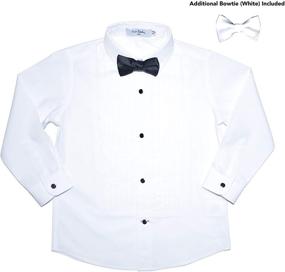 img 1 attached to 🎩 Pierre Cardin Classic Tuxedo Jacket for Boys: Elegant Formalwear at its Finest