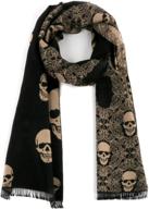 🧣 шарф landisun: стильный аксессуар для мужчин с кисточками для элегантных шарфов логотип