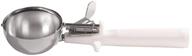 🍨 winco icop-6 ice cream disher white handle size 6 stainless steel - 5.5 oz. logo