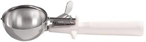 img 1 attached to 🍨 Winco ICOP-6 Ice Cream Disher White Handle Size 6 Stainless Steel - 5.5 oz.