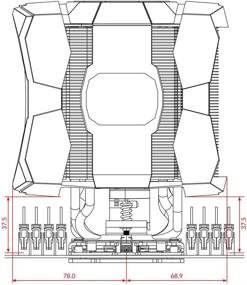 img 1 attached to 🌬️ ARCTIC Freezer 50 TR - Высокопроизводительное двухбашенное охлаждение процессора для AMD Ryzen Threadripper SP3, sTR4, с A-RGB, двумя вентиляторами с оптимизированным давлением, 8 тепловыми трубками