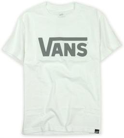 img 1 attached to 👕 Men's Vans Classic Black White T-Shirt for Fashionable Clothing, T-Shirts, and Tanks