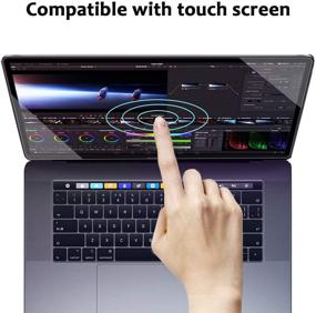 img 1 attached to 📱 Защитная пленка LILIONGTH для MacBook Pro16 дюймов 2019 года A2141 - Антибликовая, 2 штуки