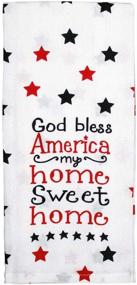 img 2 attached to Patriotic Kitchen Towels July Americana