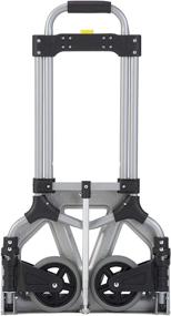 img 2 attached to Magna Cart Ideal Folding Hand Truck with 150 lb Weight Capacity - Heavy-Duty Steel Construction