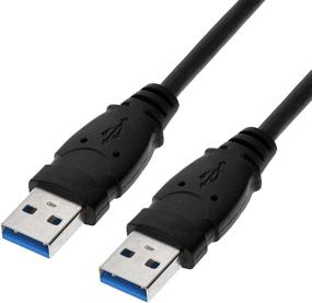 img 4 attached to 🔌 Оптимизированный кабель Mediabridge USB 3.0 (4 фута) - SuperSpeed тип A мужской к типу A мужской