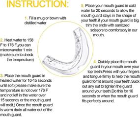 img 2 attached to 🥊 Zhanmai Sport Mouth Guards: Elite Teeth Armor for Optimal Safety and Performance in Football, Boxing, Basketball, Hockey, Taekwondo, and Kickboxing - 10 Packs with Custom Fit