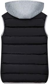 img 1 attached to 🧥 Gihuo Quilted Padded Puffer Vest Gilet for Women