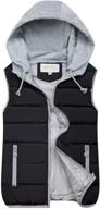 🧥 gihuo quilted padded puffer vest gilet for women логотип