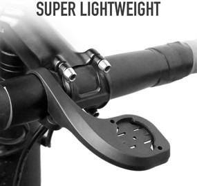 img 3 attached to 🚴 Крепление XOSS Garmin Mount XOSS G/G+: идеальное крепление для дорожных велосипедов для компьютера Garmin Edge 1000/820/810/500/520/510/200 GPS (крепление Out Front Gemma)