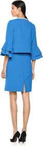 img 2 attached to Tahari ASL Womens Ruffle Sleeve