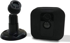 img 3 attached to 📷 2-Pack Black Silicone Skins with Mount for Blink XT / XT2 Security Camera - Protective Silicone Case - Swivel Rotating Mounting Connector with Blink XT2 Cover - NOT Compatible with 2020 New Blink Indoor/Outdoor Cam - by SULLY