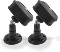 📷 2-pack black silicone skins with mount for blink xt / xt2 security camera - protective silicone case - swivel rotating mounting connector with blink xt2 cover - not compatible with 2020 new blink indoor/outdoor cam - by sully logo