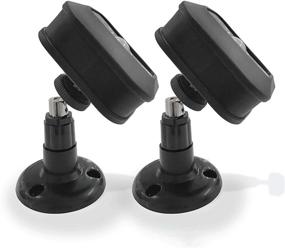 img 4 attached to 📷 2-Pack Black Silicone Skins with Mount for Blink XT / XT2 Security Camera - Protective Silicone Case - Swivel Rotating Mounting Connector with Blink XT2 Cover - NOT Compatible with 2020 New Blink Indoor/Outdoor Cam - by SULLY