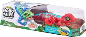 img 3 attached to Zuru Robo Alive Lizard: Lifelike Motion and Realistic Reptile Features