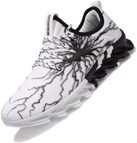 img 4 attached to π MEINIANGUAN Lightweight Lace Up Girls' Athletic Sneakers for Optimal Performance