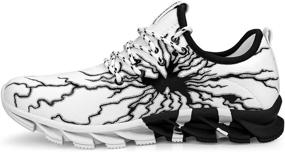 img 2 attached to π MEINIANGUAN Lightweight Lace Up Girls' Athletic Sneakers for Optimal Performance