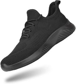 img 4 attached to 👟 Lightweight and Breathable Women's Sneakers: Fashionable and Comfortable Athletic Shoes for Women