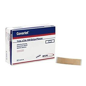 img 4 attached to BSN JOBST Coverlet Latex Free Adhesive Bandage