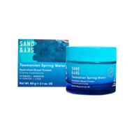 💧 tasmanian spring water hydration boost cream by sand & sky: water-based hydrating cream with hyaluronic acid. lightweight moisturizer logo