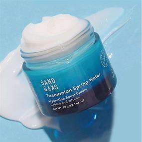 img 3 attached to 💧 Tasmanian Spring Water Hydration Boost Cream by Sand & Sky: Water-Based Hydrating Cream with Hyaluronic Acid. Lightweight Moisturizer