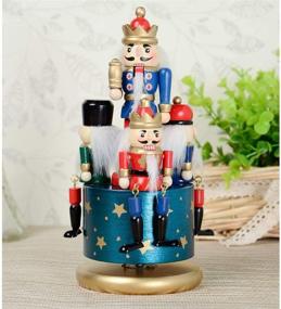 img 1 attached to Taotenish Nutcracker Handpainted Soldier Figures