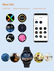 img 2 attached to YAMAY Compatible Waterproof Smartwatch Personalized Accessories & Supplies