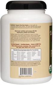 img 3 attached to 🌱 NutriBiotic Certified Organic Plain Rice Protein: Low Carb, Vegan, Kosher, Keto-Friendly, Chemical-Free, GMO/Gluten-Free, Easy-to-Digest 21oz Protein Powder