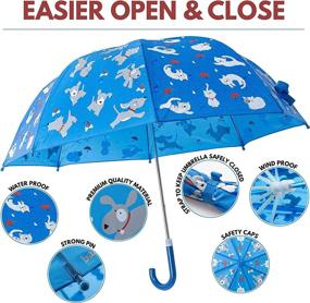 img 2 attached to Rainy Day Companion: Kids Umbrella for Children
