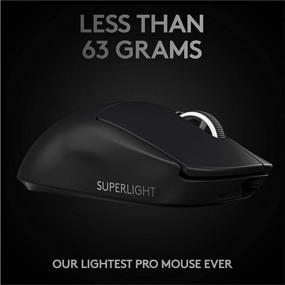 img 2 attached to 💥 Renewed Logitech G PRO X Superlight Wireless Gaming Mouse in Black: Ultra-Lightweight, Programmable 5 Buttons, Hero 25K Sensor with 25,600 DPI, Long Battery Life, PC/Mac Compatibility