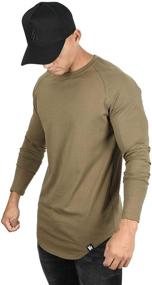 img 4 attached to YoungLA Raglan Sleeve T Shirt Scooped