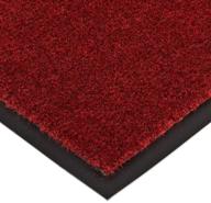 notrax crimson atlantic entrance mat with optimal thickness logo