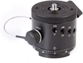 img 1 attached to 📸 Fotga DH-55D: Panoramic Rotator Ball Head for Camera Tripods – Perfect for Capturing Stunning Panoramas