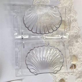 img 1 attached to 🐚 Scented Seashell Scallop Mold Length: Unleash Refreshing Fragrances with MILIVIXAY