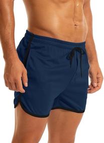 img 3 attached to 🏋️ PAIZH Active Men's Clothing: High-Performance Gear for Running, Workouts, and Bodybuilding