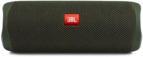 img 4 attached to JBL FLIP 5 Водонепроницаемая портативная колонка с функцией Bluetooth - зеленый (восстановленный)