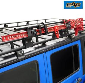 img 2 attached to Convenient EAG Hi-Jack Bracket Mounting Kit for 87-20 Wrangler YJ/TJ/JK/JL Roof Rack