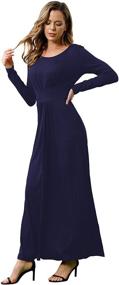 img 2 attached to Yaohuole Womens Dresses Length Sleeve Women's Clothing in Dresses